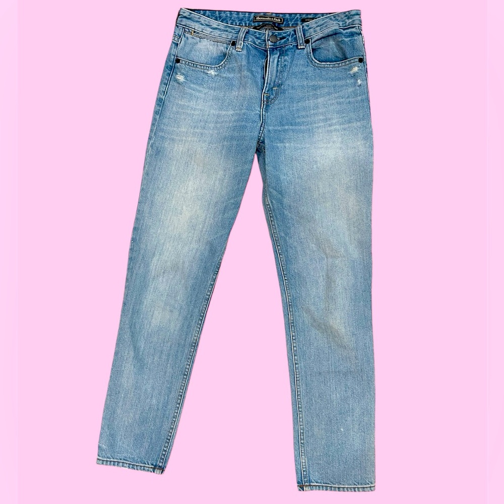 Ankle straight Jean Abercrombie & Fitch Signature Collection